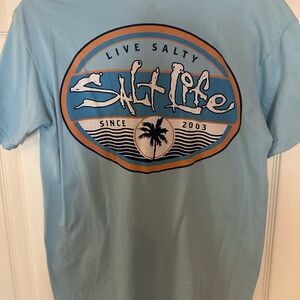Salt Life Ocean Blue Short Sleeve Tee